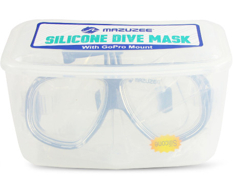 MAZUZEE - Silicone Dive Mask (With GoPro Mount)