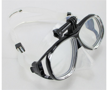 MAZUZEE - Silicone Dive Mask (With GoPro Mount)