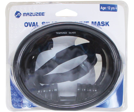 MAZUZEE - Oval Silicone Dive Mask