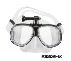 MAZUZEE - Silicone Dive Mask (With GoPro Mount)