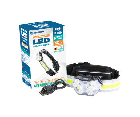 MAZUZEE - Rechargeable LED Head Lamp