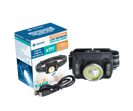 MAZUZEE - Rechargeable LED Sensor Head Lamp