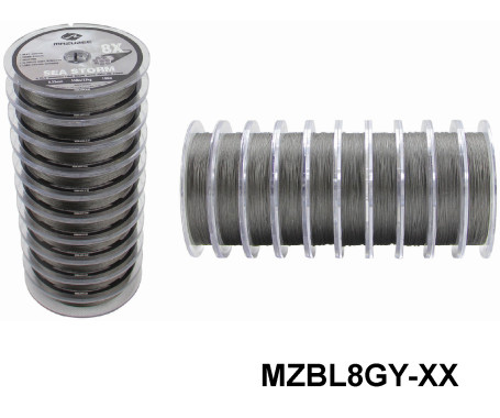 MAZUZEE - Braided Line (8 PLY) Sea Storm