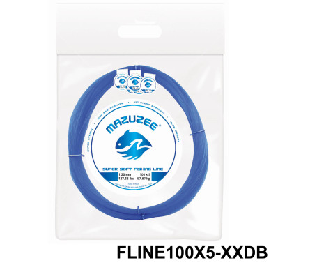 MAZUZEE - Supersoft Fishing Line (100X5 Coils Connected)