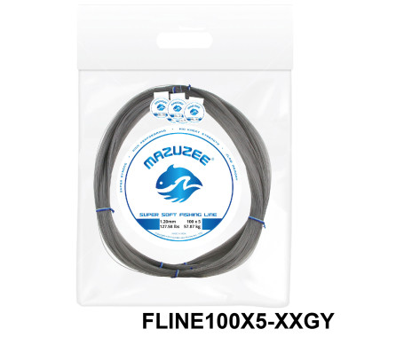 MAZUZEE - Supersoft Fishing Line (100X5 Coils Connected)