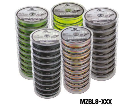 MAZUZEE - Braided Line (8 PLY) Sea Storm