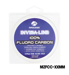 MAZUZEE - Invisa-Line Fluorocarbon (50 Meter)