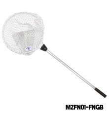 MAZUZEE - Fixed Handle Nylon Grey Braided Net (153cm)