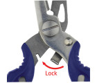 MAZUZEE - 5" Braid Cutter Split Ring Pliers