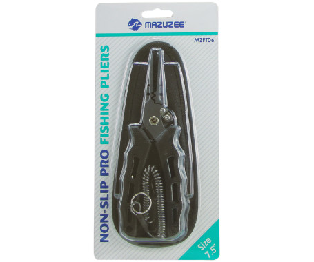 MAZUZEE - 7.5" Non-Slip Pro Fishing Plier