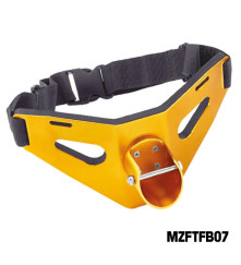 MAZUZEE - 11" Wide Aluminum Gimbal Belt - Gold