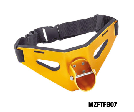 MAZUZEE - 11" Wide Aluminum Gimbal Belt - Gold