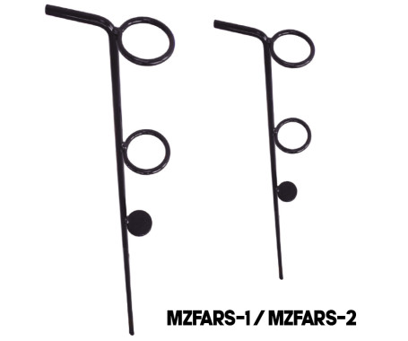MAZUZEE - Iron Rod Stand (Black)