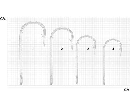 MAZUZEE - Round Bent Sea Hooks - Ring Head