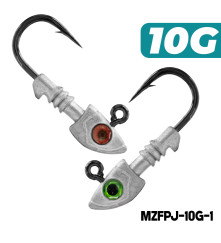 MAZUZEE - Predator Jighead - 10G (Hook: 32833UN-BN 3/0)
