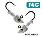 MAZUZEE - Predator Jighead - 14G (Hook: 32833UN-BN 3/0)