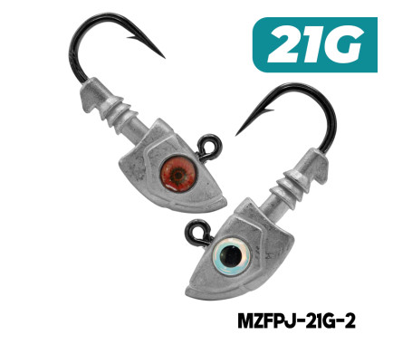 MAZUZEE - Predator Jighead - 21G (Hook: 32833UN-BN 3/0)