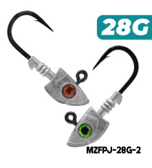 MAZUZEE - Predator Jighead - 28G (Hook: 32833UN-BN 6/0)