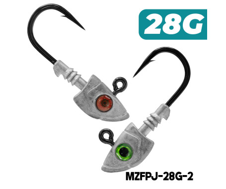 MAZUZEE - Predator Jighead - 28G (Hook: 32833UN-BN 6/0)