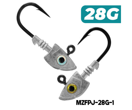 MAZUZEE - Predator Jighead - 28G (Hook: 32833UN-BN 6/0)