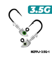 MAZUZEE - Predator Jighead - 3.5G (Hook: 32833UN-BN 1/0)