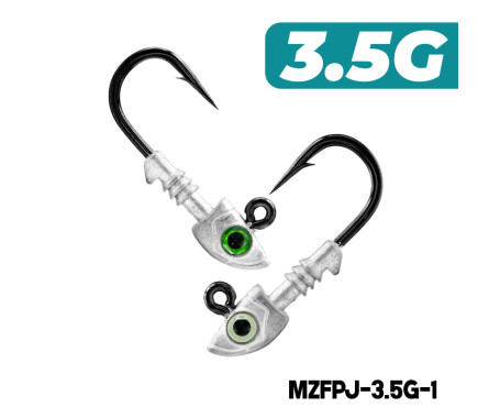 MAZUZEE - Predator Jighead - 3.5G (Hook: 32833UN-BN 1/0)