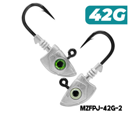 MAZUZEE - Predator Jighead - 42G (Hook: 32833UN-BN 6/0)