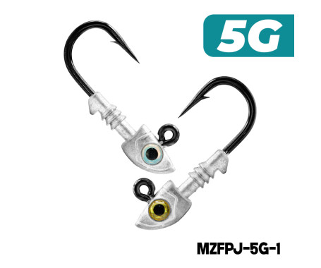 MAZUZEE - Predator Jighead - 5G (Hook: 32833UN-BN 1/0)