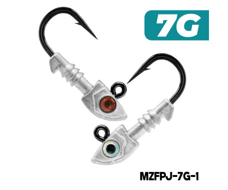 MAZUZEE - Predator Jighead - 7G (Hook: 32833UN-BN 1/0)