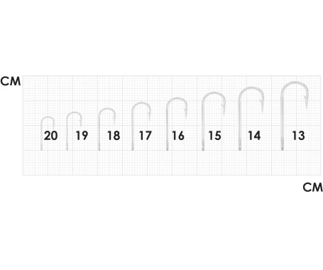 MAZUZEE - Round Bent Sea Hooks - Ring Head