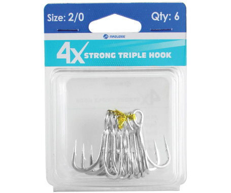 MAZUZEE - Treble Hook 4X Strong