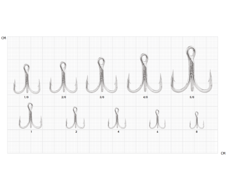 MAZUZEE - Treble Hook 4X Strong