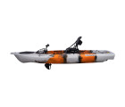 MAZUZEE - Propel 10.8 Fishing Kayak - Tiger Orange (10.8 Feet)