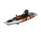 MAZUZEE - Propel 10.8 Fishing Kayak - Tiger Orange (10.8 Feet)