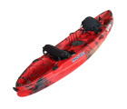 MAZUZEE - Riptide 12.2 Fishing Kayak - Rose Black (12.2 Feet)