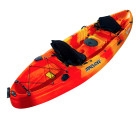 MAZUZEE - Riptide 12.2 Fishing Kayak - Sunset Orange (12.2 Feet)