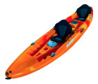 MAZUZEE - Riptide 12.2 Fishing Kayak - Sunset Orange (12.2 Feet)