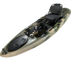 MAZUZEE - Torpedo 10.0 Pedal Fishing Kayak - Military Green (10 Feet)