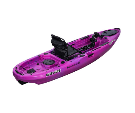 MAZUZEE - Torpedo 10.0 Pedal Fishing Kayak - Rose Camo (10 Feet)