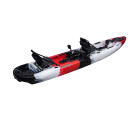 MAZUZEE - Torpedo 14.0 Pedal Fishing Kayak - Lava Red (14 Feet)
