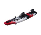 MAZUZEE - Torpedo 14.0 Pedal Fishing Kayak - Lava Red (14 Feet)