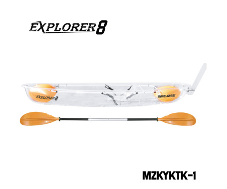 MAZUZEE - Transparent Kayaks - Single