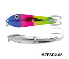 MAZUZEE - Fishing Spoon with Double Hooks  -  (Size: 2)