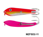 MAZUZEE - Fishing Spoon with Double Hooks  -  (Size: 2)