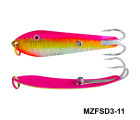 MAZUZEE - Fishing Spoon with Double Hooks  -  (Size: 3)