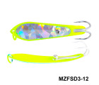 MAZUZEE - Fishing Spoon with Double Hooks  -  (Size: 3)