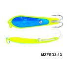 MAZUZEE - Fishing Spoon with Double Hooks  -  (Size: 3)