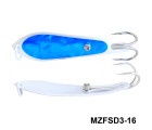 MAZUZEE - Fishing Spoon with Double Hooks  -  (Size: 3)