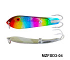 MAZUZEE - Fishing Spoon with Double Hooks  -  (Size: 3)