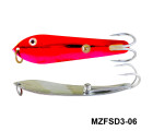 MAZUZEE - Fishing Spoon with Double Hooks  -  (Size: 3)